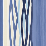 MAST3383P137C Manhattan-Stripe Blue Softweave 137cm#