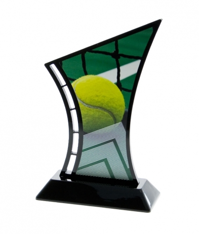  19.5cm Printed Tennis Acrylic Award
