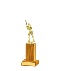  Gd Edged Trophy On P/Base <Br>12cm Plus Figurine