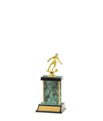  Gd Edged Trophy on P/Base <Br>14.5cm Plus Figurine