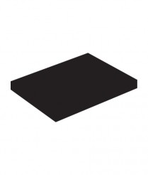ACR03BK Black Acrylic Sheet - 1220x610x3mm