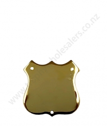 Metal - With Free Engraving Trophy Side Shield S033 - Gold / 