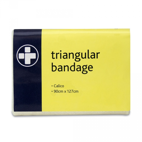 413 Reli Calico Triangular Bandage Reusable 90 x 127cm