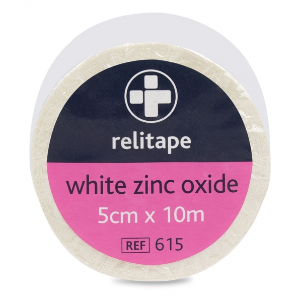 615 Relitape Zinc Oxide Tape 5cm x 10m