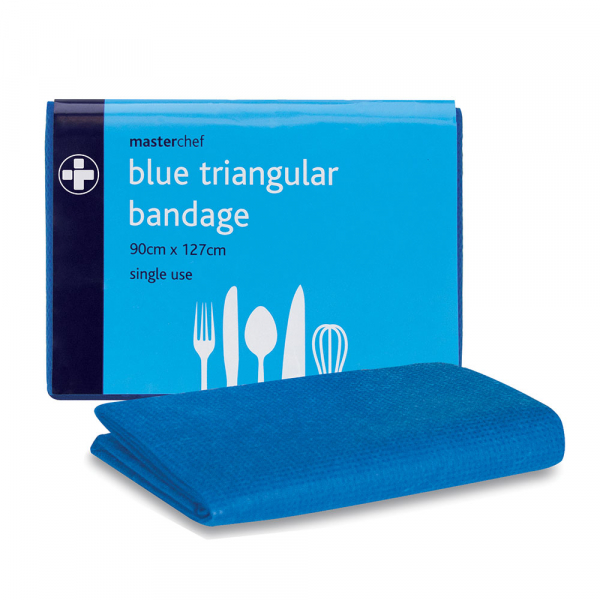 941 Reliform Blue Single Use Triangular Bandage 90 x 127cm