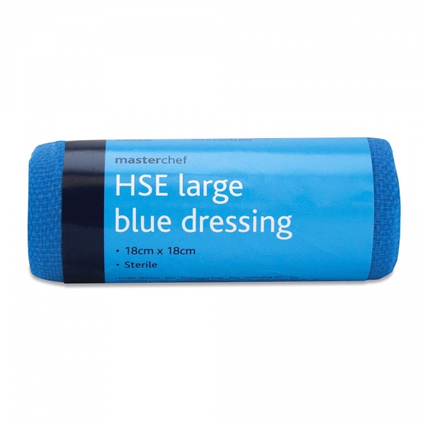 943 Wound Dressing Large 18cm x 18cm - Blue