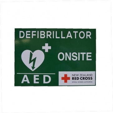 EA02-402-00 AED entrance sign - A3
