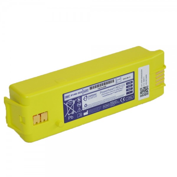 EA05-201-00 Powerheart G3 Intellisense lithium battery (Yellow)