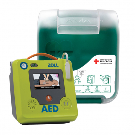 EA06-013-00 ZOLL AED3 with AIVIA indoor alarmed cabinet