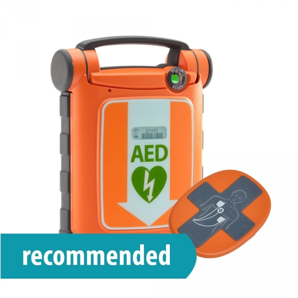 EA10-007-00 AED rental 12 months CPR feedback