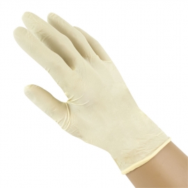 EF03-040-00 Latex Powder Free Medium USL Examination Gloves Box of 100