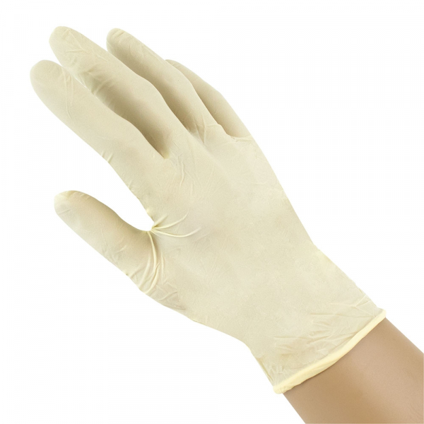 EF03-040-01 USL glove latex polymer powder free M 10s