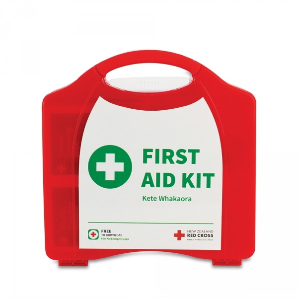 X1240 Red Cross Compact First Aid Kit Aura Case
