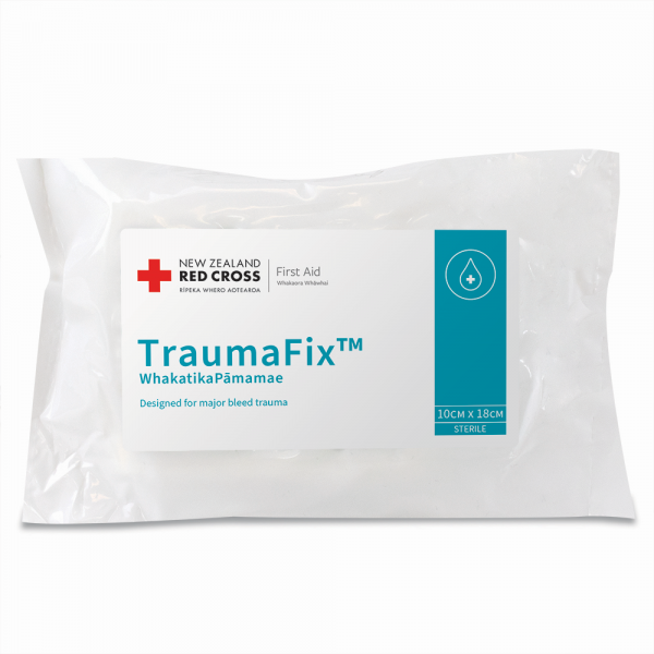 X1569 Red Cross TraumaFix Dressing Medium 10cm x 18cm