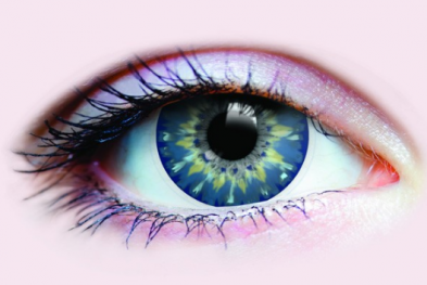22534 Ethereal-Sapphire/Natural Contact Lens