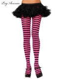 NYLON STRIPED TIGHTS