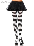 NYLON STRIPED TIGHTS