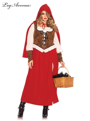  WOODLAND RED RIDING HOOD - PLUS SIZE
