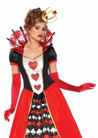 85593L 2 PC DELUXE QUEEN OF HEARTS LARGE
