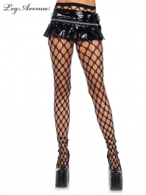9331BOS POTHOLE NET TIGHTS BLACK