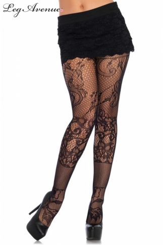 9755 PATCHWORK MULTI LACE TIGHTS