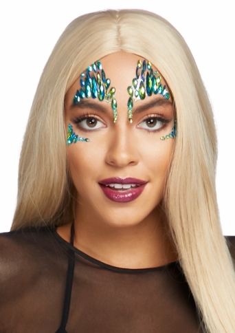 EYE013 SKY ADHESIVE FACE JEWELS STICKER