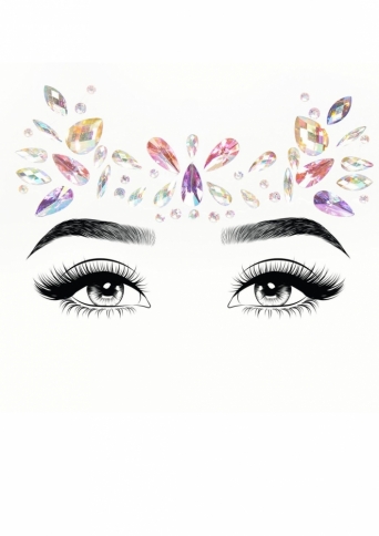EYE017 VEDA ADHESIVE FACE JEWELS STICKER