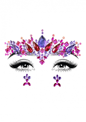 EYE022 ELEKTRA ADHESIVE FACE JEWELS STICKER