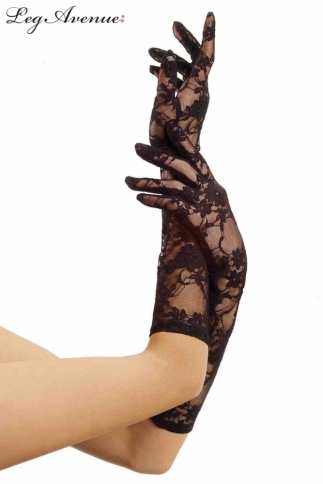 G1850 STRETCH LACE GLOVES ELBOW LENGTH