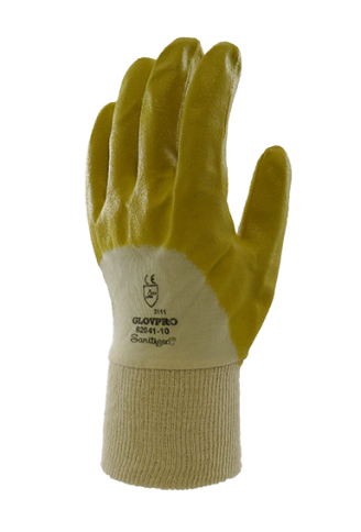 Yellow Nitrile Glove