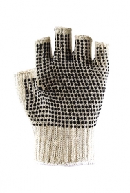 62911-L Dot Palm Fingerless Glove