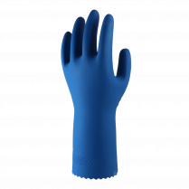 Blue Silverlined - Rubber Glove