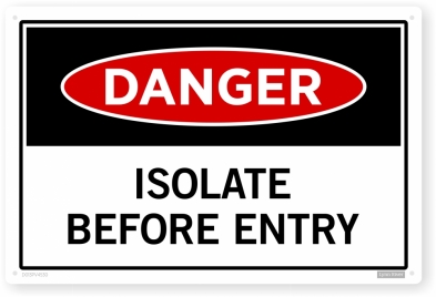 isolate sign