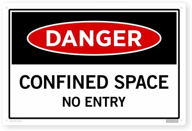 confined space no entry