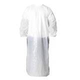 DC67813-W Wise Smock L/S 780 X 1300 White 200pc Disposable Clothing