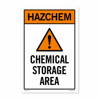  Hazchem Chemical Storage Area