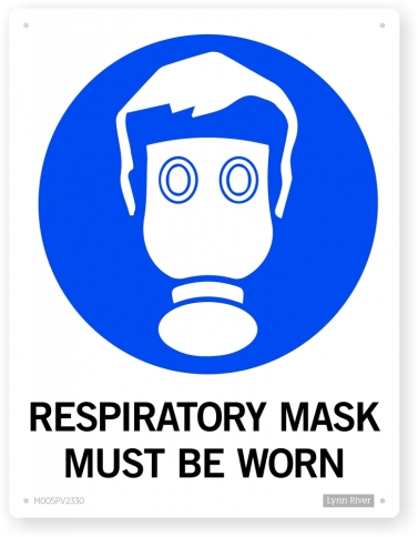 respiratory mask sign