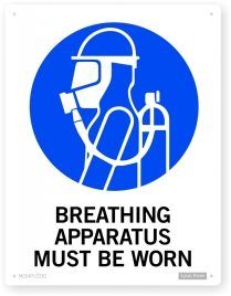 breathing apparatus sign
