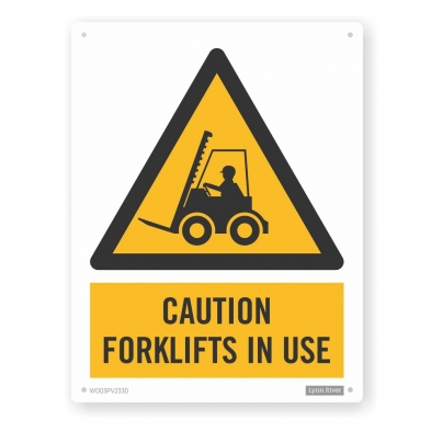 forklift Safety Sign