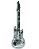28073 Inflatable Guitar Silver 40"