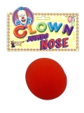 51542 Nose Clown Jumbo Foam Red