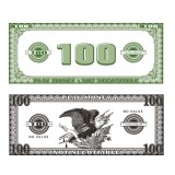 59329 Hundred Dollar Phoney Bills 50Pk