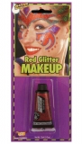 60892 Glitter Gel Make Up Red