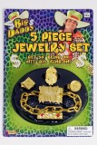 61924 Big Daddy Pimp 5 Piece Jewellery Set