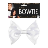 67689 Clip On Bow Tie White