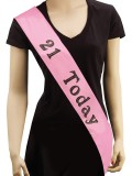 67910 21 Today Birthday Sash