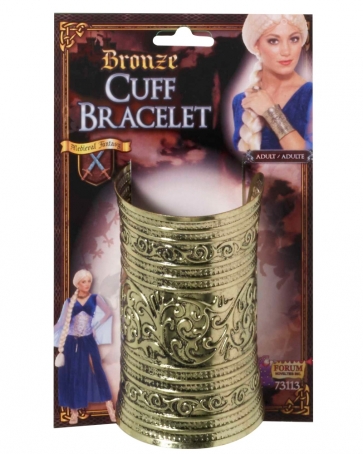 73113 Medieval Fantasy Bronze Cuff Bracelet