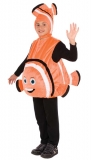 78126 Orange Fish Costume Small