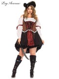  Ruthless Pirate Wench Dress Curvy