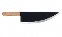 N43829A Butcher Knife with Wooden Look Handle 48cm